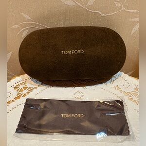 Tom Ford Men's Sunglasses Case and Cloth